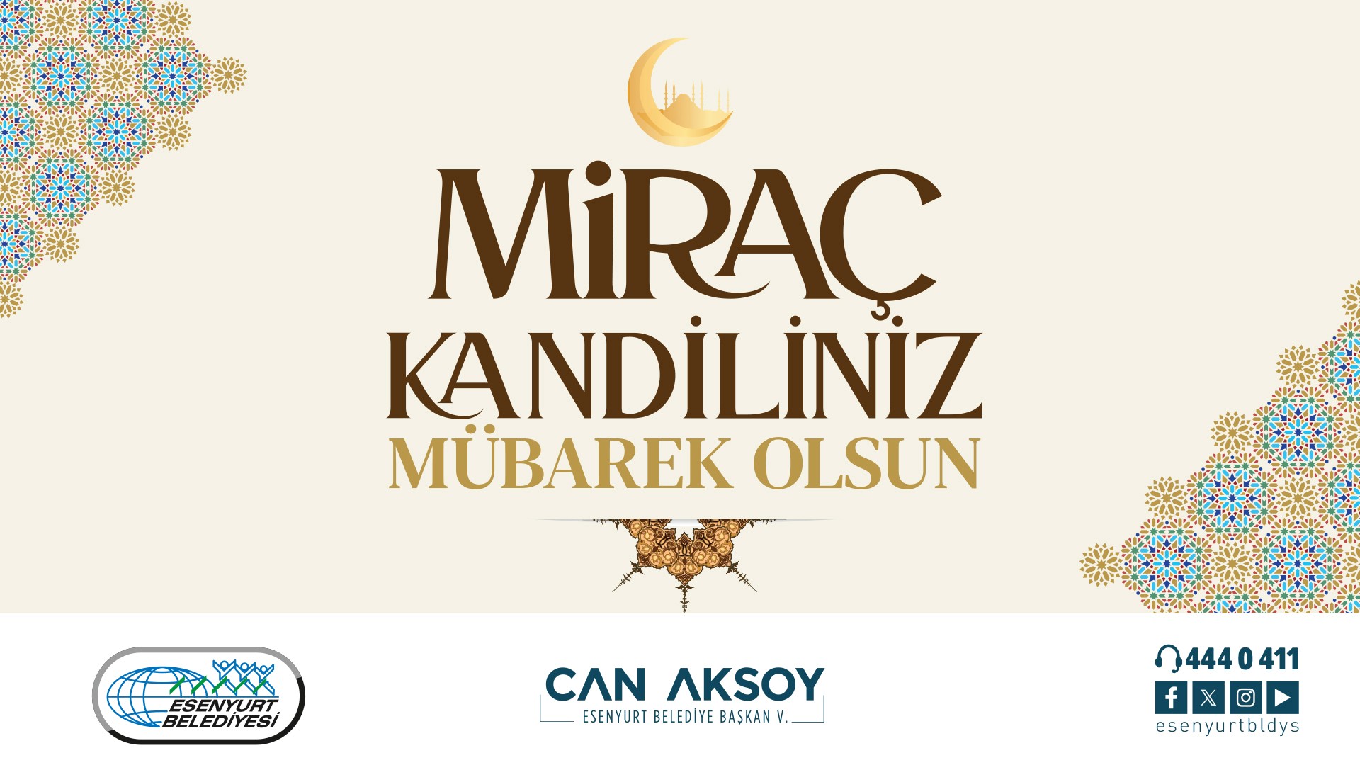 Miraç Kandiliniz Mübarek Olsun 