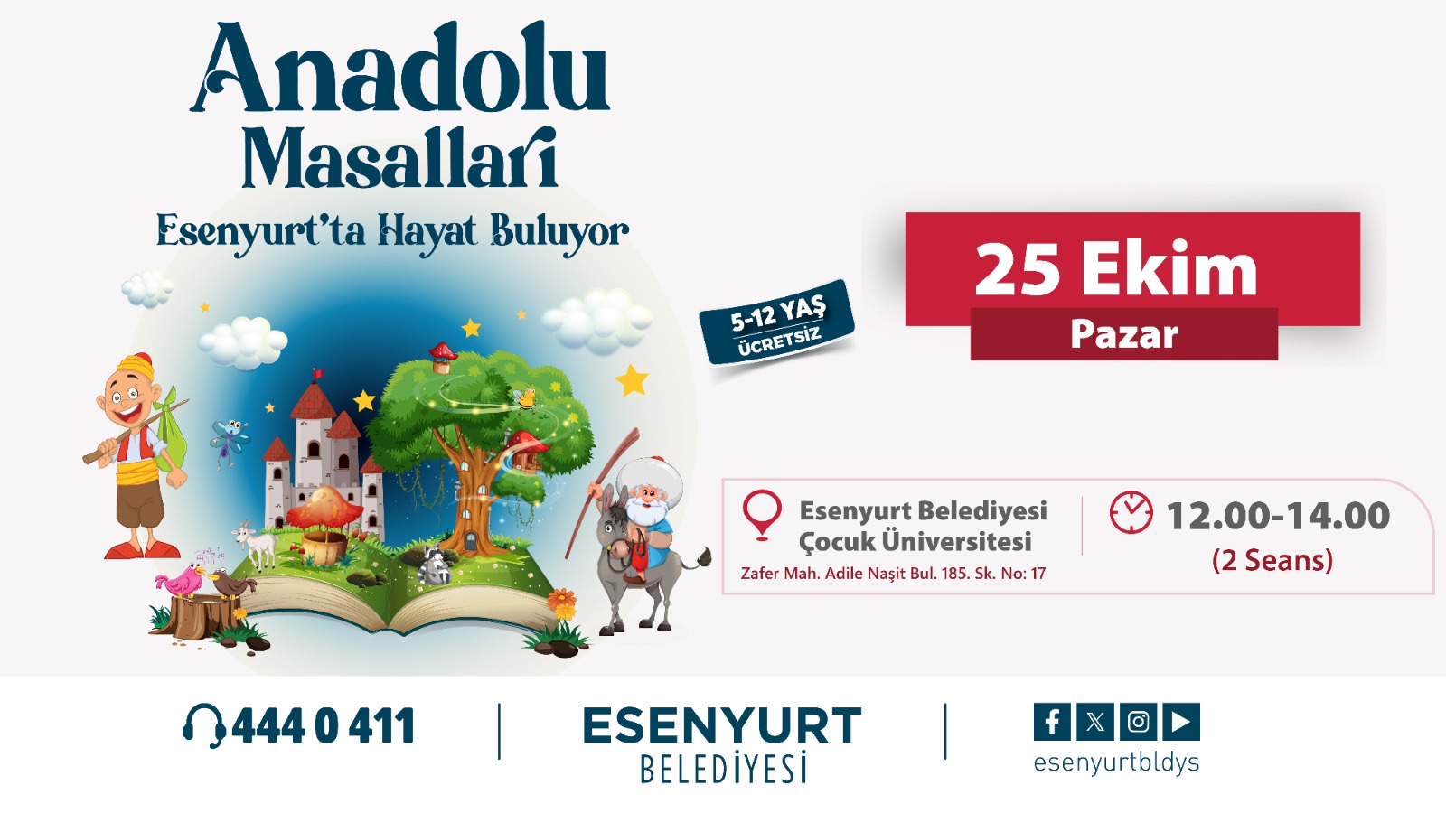 ANADOLU MASALLARI Esenyurt'ta Hayat Buluyor