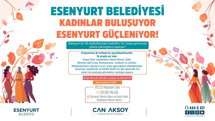 Kadınlar Buluşuyor, Esenyurt Güçleniyor!