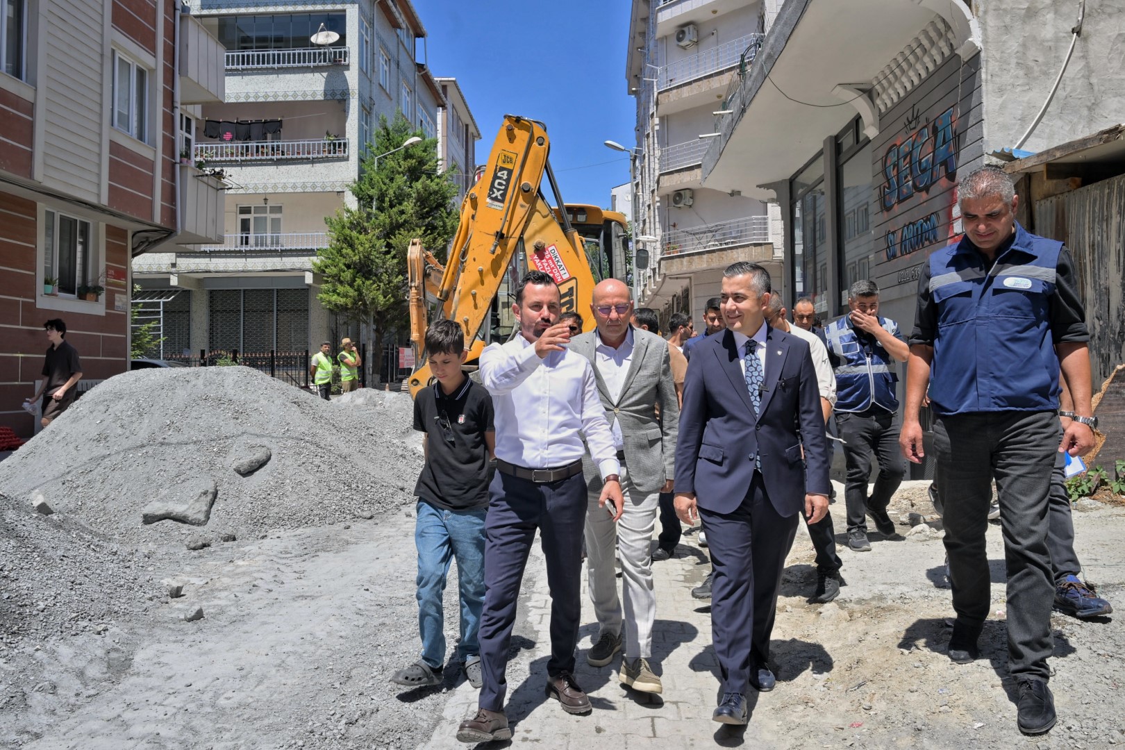 Yıllardır Beklenen Yağmur Suyu Hattı Çalışması Başladı