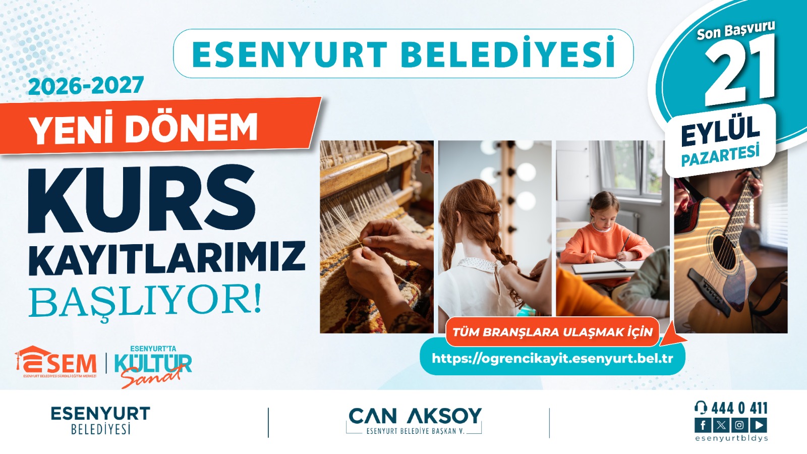 2026-2027 YENİ DÖNEM KURS KAYITLARIMIZ BAŞLIYOR! 