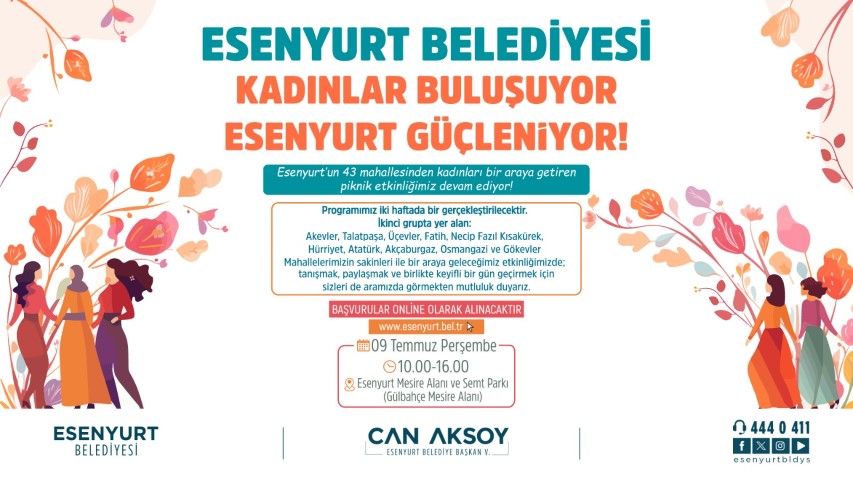 Kadınlar Buluşuyor, Esenyurt Güçleniyor!