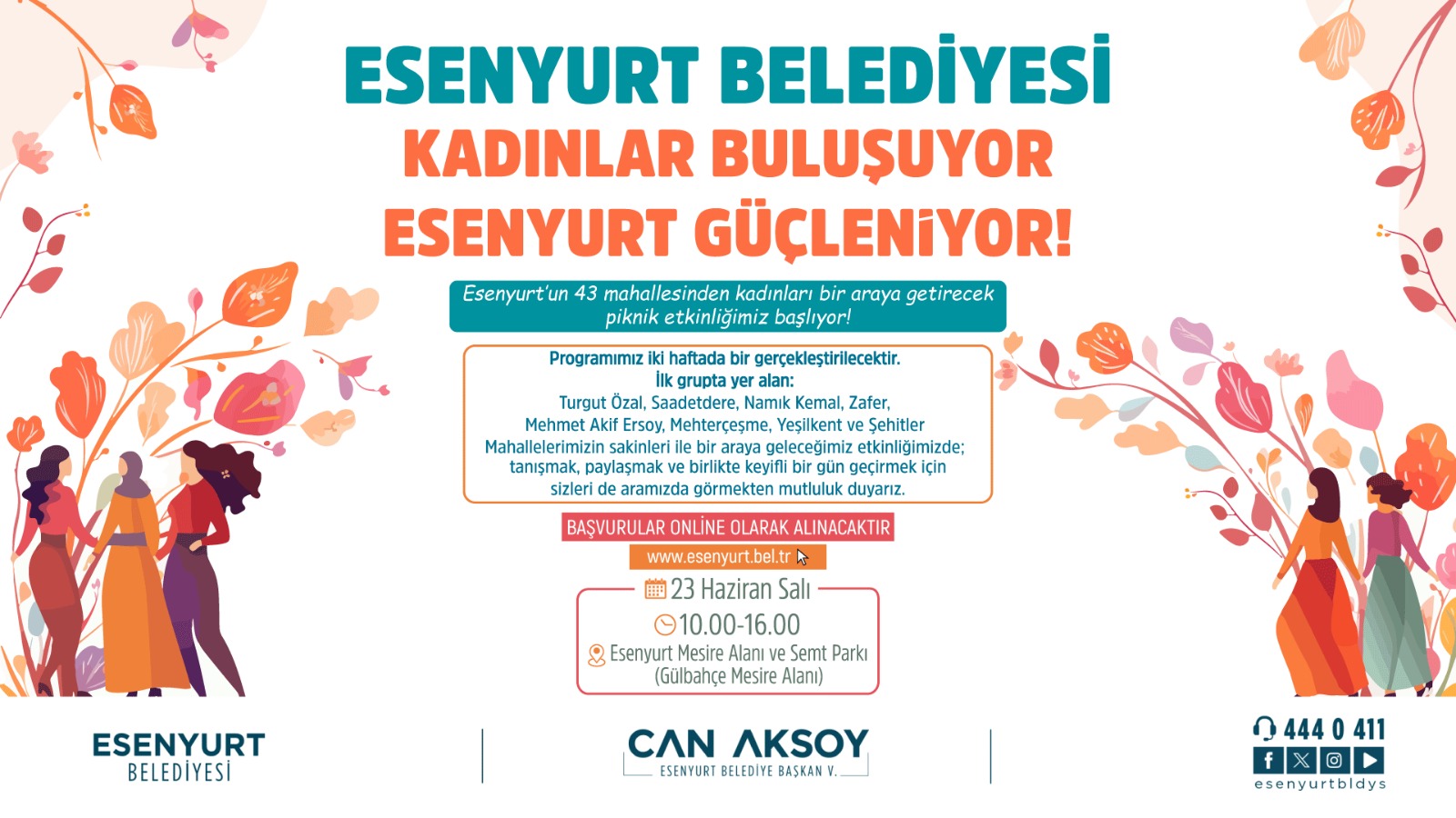KADINLAR BULUŞUYOR, ESENYURT GÜÇLENİYOR!