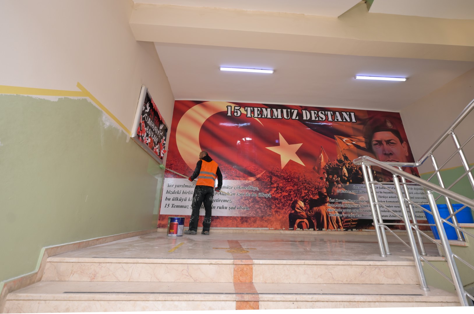 Başkan Vekili Aksoy’dan Eğitime Destek:  Okullarda Bakım ve Onarım Çalışmaları Ara Tatilde De Devam Etti!